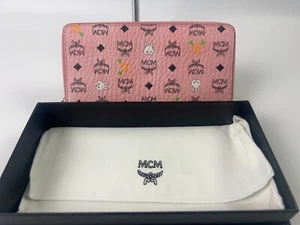 MCM Portafoglio Zippy Coniglietto Coniglio Rosa con Carote Raro Scatola e Sacchetto Antipolvere - Foto 1 di 9