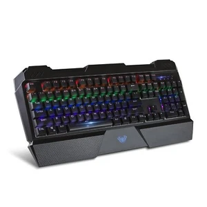 Upgraded - Beastron Gaming Keyboard Sapphire Spectrum Edition Backlit Mechanical - Picture 1 of 18