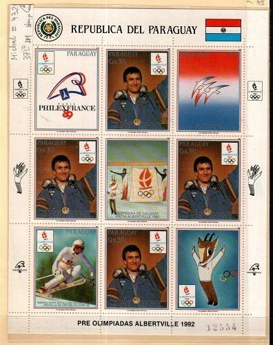 Paraguay Michel 4320 Mini-sheet Mint NH [TG1141] - Image 1 of 1