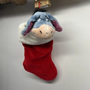 Disney Santa's Best Peluche Eeyore Colgante Navidad Medias Winnie the Pooh 18" - Imagen 1 de 6