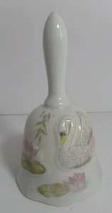 Bell collectable, Ceramic, Swan lilly pad - Picture 1 of 2