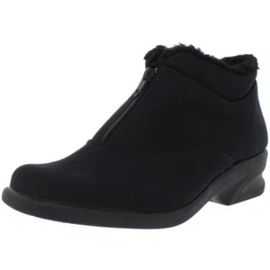 Toe Warmers Womens Micha Ankle Zipper Cold Weather Winter Boots Shoes BHFO 4951 - Picture 1 of 2