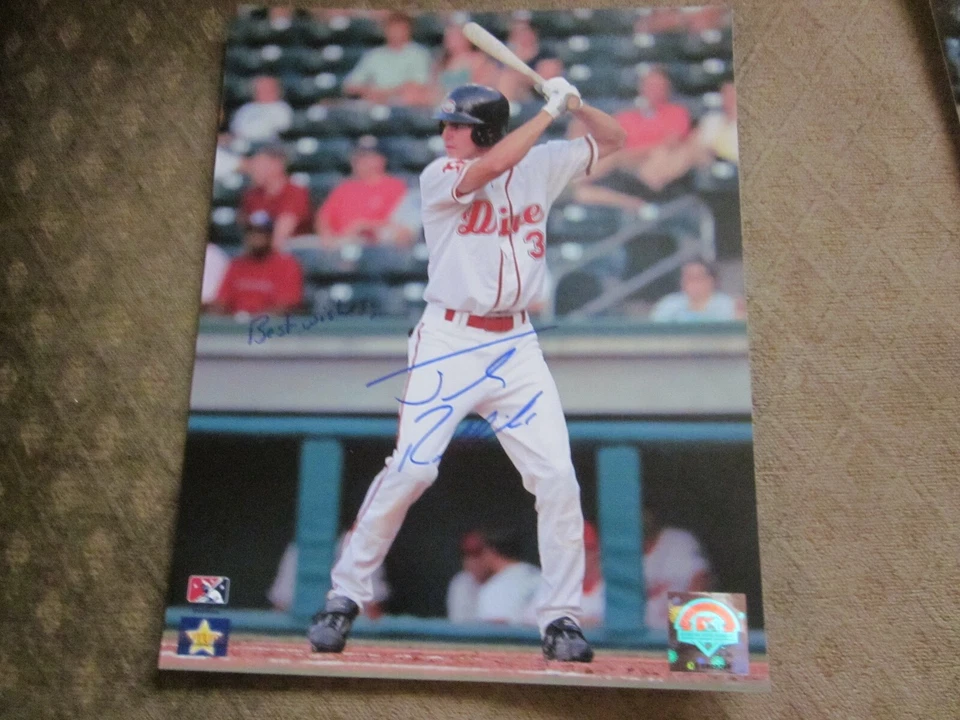 FOTO AUTOGRAFIADA DE JOSH REDDICK 8X10 # J2 LIGAS MENORES PRE MLB FOTO Foto 1 de 1
