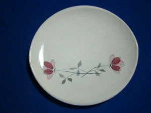 FRANCISCAN CHINA PINK DUET Mid Century Modern CHARGER CHOP PLATE 13" x 12.5" - Picture 1 of 3
