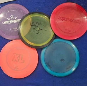 Disc Golf Discs Set Of 5 - Picture 1 of 1