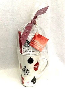 2017 Starbucks Keramik Kaffeebecher Geschenkset Kakao Urlaub weiß Ornamente - Bild 1 von 5