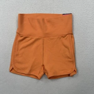 DSG 3" Ultra High Rise Shorts Women's Size Small Orange Seamless - Picture 1 of 7