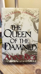 The Queen of the Damned (Vamp Chronicles #3) by Anne Rice 1st & 3rd HB DJ VGC!! - Picture 1 of 12