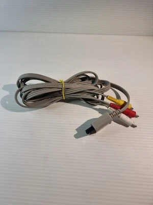 Genuine Official Nintendo Wii AV Cable Cord RCA (RVL 009)  Wii U Original - Image 1 of 4