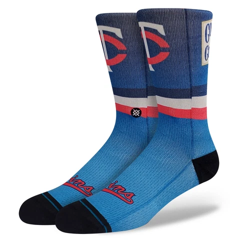 Men's Stance Minnesota Twins Cooperstown Collection Crew Socks Cover