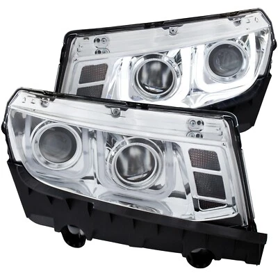 Anzo USA 121509 Projector Headlight Set Fits 14-15 Camaro - Image 1 of 3