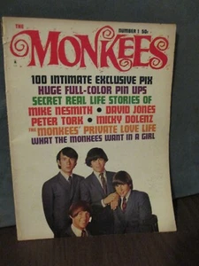 The MONKEES Magazine, Popular Library Publication Number 1, 1966 - Picture 1 of 4