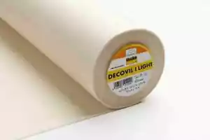 DECOVIL LIGHT, Fusible Interfacing, Leather-Like - 5 Metre Roll - Picture 1 of 5