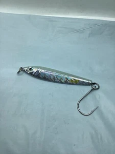(QTY 1) 6.5 Megabait Glow Metal Jig Butterfly Saltwater Fishing Lures - Picture 1 of 8