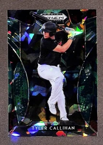 2019 Panini Prizm Draft Picks Green Cracked Ice #92 Tyler Callihan /18 - Picture 1 of 3