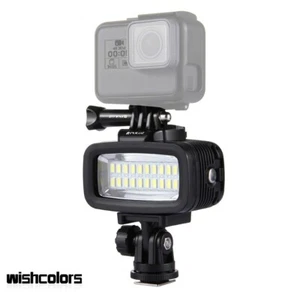 40m LED Fill Light Waterproof IPX8 Video & Photo Light Kit 20 LEDs For GoPro 4/3 - Picture 1 of 6