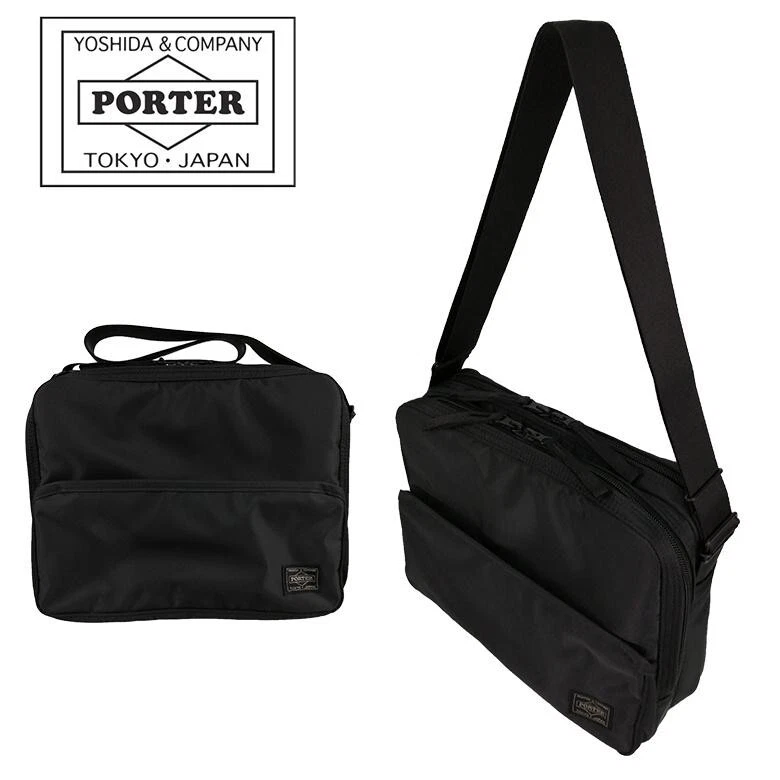 Yoshida Bag PORTER DRIVE SHOULDER BAG 635-09161 Black