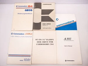 Commodore C64 Anleitung Handbuch GEOS Monitor 1081 A1011 1570/71 OC-118 - Bild 1 von 6