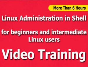 Linux Administration in Shell for Begin and Intermed Video Training Tutorial - Picture 1 of 1