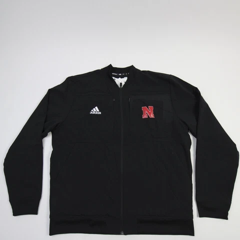 Nebraska Cornhuskers adidas Aeroready Jacket Men's Black New Cover