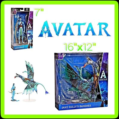 🌌� Figuras MCFARLANE AVATAR 16" Bob Banshee y Jake Sully 🆕 ¡NUEVAS! ✅ ¡SELLADO! Foto 1 de 4