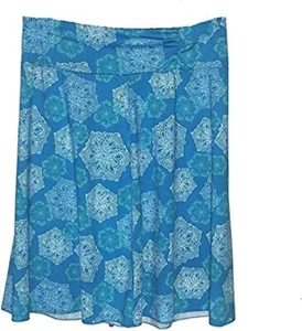 NEW WOMENS XXL TIDAL BLUE COLORADO CLOTHING TRANQUILITY A-LINE ACTIVE SKIRT - Picture 1 of 5