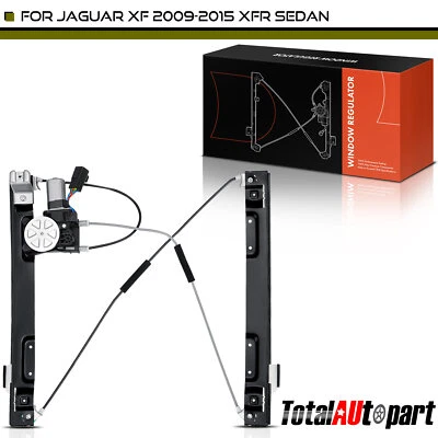 Power Window Regulator with Motor Front Left for Jaguar XF XFR XFR-S 2009-2015 - Image 1 of 4