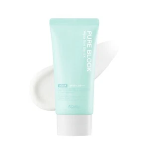 [ A'Pieu ] Pure Block Aqua Sun Gel EX SPF50+ PA+++ 50ml - Picture 1 of 4