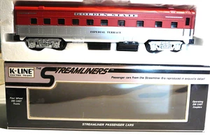 Coche de pasajeros K-LINE DORADO STREAMLINER IMPERIAL TERRAZA IMPERIAL NUEVO EN CAJA - Imagen 1 de 3