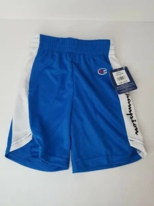 Champion Youth Boys Basketball Bozetto Blue Stretch Band Shorts Size 5 NWT - Picture 1 of 6