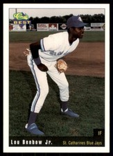 1991 Classic Best St. Catharines Blue Jays Lou Benbow St. Catharines Blue Jays