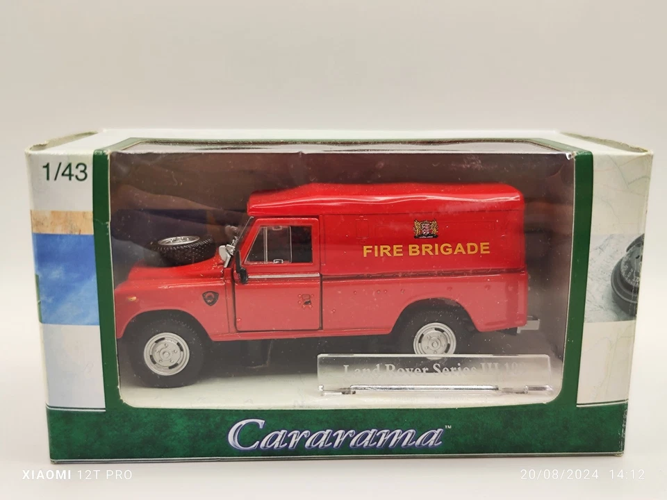 LAND ROVER SERIES III 109 - "FIRE BRIGADE" - scala 1/43 - CARARAMA - Immagine 1 di 1