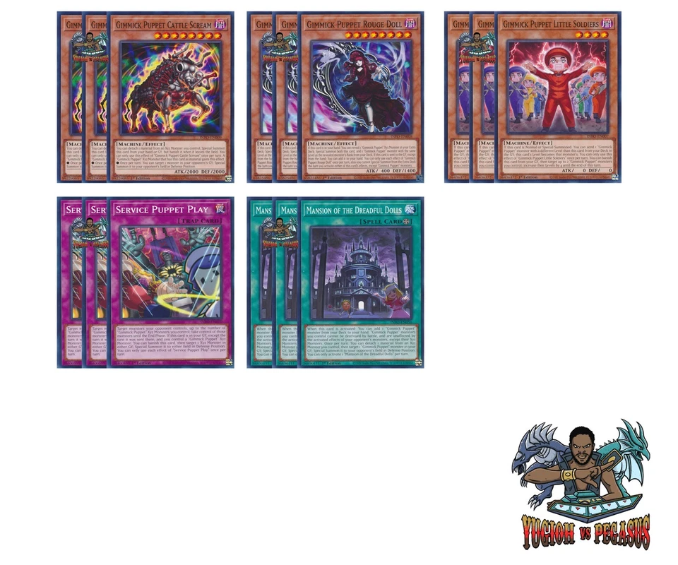 Yugioh! Gimmick Puppet Little Soldiers Rouge Doll Deck INFO 1st Ed NM - Image 1 of 1