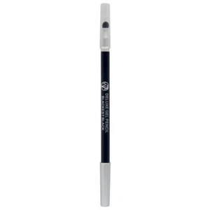 W7 Cosmetics Deluxe Gel Pencil Blackest Black Eyeliner With Eye Brush Smudger - Picture 1 of 3