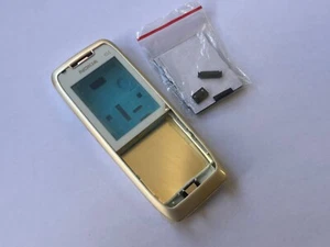 Nokia E51 Full Housing Cover Champagne on white color - Photo 1 sur 13
