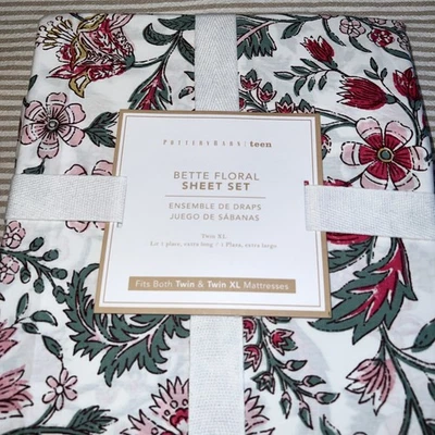 Pottery Barn Teen Bette Floral Sheet Set #6862 - Image 1 of 4