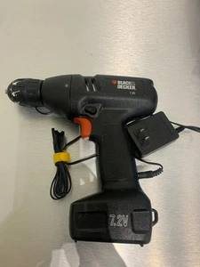 Black & Decker 7.2V 10mm 9099 Cordless Drill (With Chsrger) *TESTED WORKS* - Picture 1 of 1