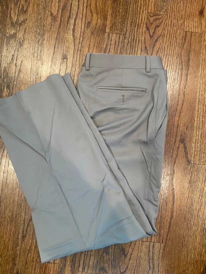 Pantalones de vestir Zanella Gentleman para hombre 36x32 verde/gris Foto 1 de 4
