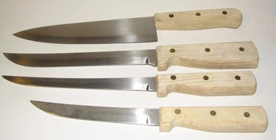 Juego de cuchillos vintage Washington Forge “Yorktowne” (4) piezas - acero inoxidable Foto 1 de 3