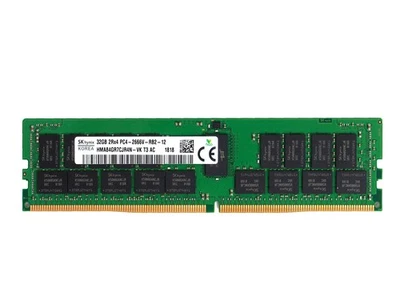 SK Hynix SK HYNIX HMA84GR7CJR4N-VK DDR4-2666 ECC RDIMM 2RX4 PC4-21300V-R CL19 Se - Image 1 of 2