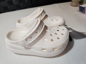 Classic Kinder weiße Crocs Clogs Größe C11 - Bild 1 von 7