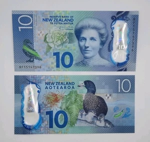 2015 Reserve Bank of NEW ZEALAND - 10 (Ten) Dollars NZD Banknote P-192 UNC - Picture 1 of 3