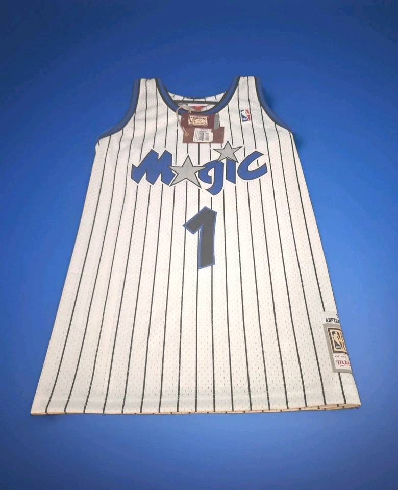 ¡NUEVO CON ETIQUETAS! Camiseta Mitchell & Ness Orlando Magic Penny Hardaway Auténtica 2XL Swingman Foto 1 de 4