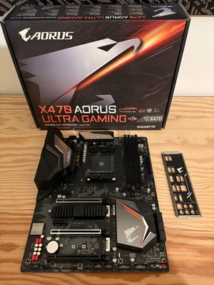 GIGABYTE X470 AORUS Ultra Gaming DDR4 AM4 ATX - Immagine 1 di 4