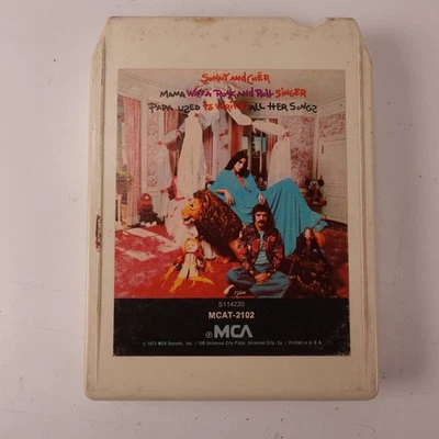 Sonny & Cher – Mama Was A Rock And Roll Singer 8-Track 1973 Pop Folk Rock MCA - Image 1 of 4