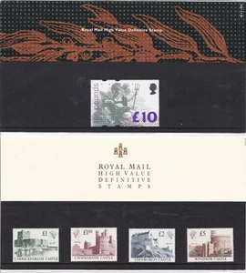 GB 1993-95 (FV £24,50) Selección de 4 paquetes de presentación de alto valor - Imagen 1 de 2