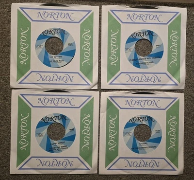 Four 45 RPM (US) 2003 7" Vinyl Single Rolling Stones' Covers (Norton Records) - Image 1 of 4