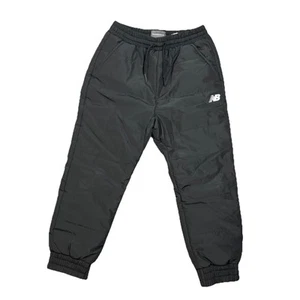 New Balance NB Pants Unisex Kids Boys Girls Puffer Pants Insulated Black 120 - Picture 1 of 12