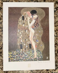 • Impresión firmada por Milo MANARA: “Girls On Cover” KLIMT Homenaje• Prueba de artista - Imagen 1 de 8