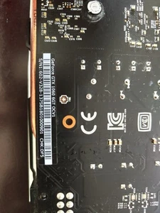 NVIDIA MSI GeForce GTX 1060 Armor 6G OCV1 6GB DDR5 Grafikkarte - Bild 1 von 4